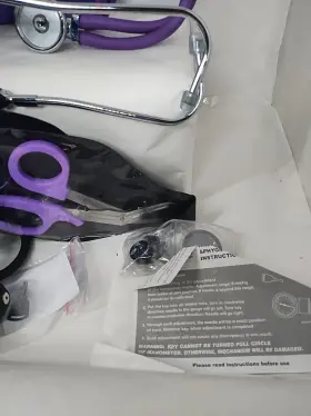 Zhe920pur Dixie Ems Adult Bp Cuff Dual Head Stethoscope And Blood Pressure Kit W-4 Sizers #2