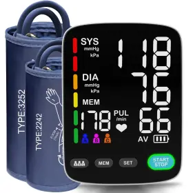 Dobyvoe 746205392860 Blood Pressure Monitor Automatic Upper Arm Machine With 3x199