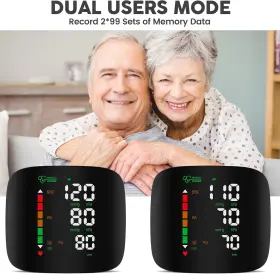 Double Love 726084184442 Wrist Blood Pressure Monitor Led Display Touch Screen Cuff #2