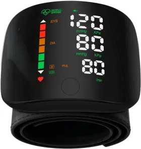 Double Love 726084184442 Wrist Blood Pressure Monitor Led Display Touch Screen Cuff