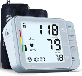 Bp369a Double Love Blood Pressure Monitors For Home Use With 2 Size Cuff 8.7-16.5ftft And Large