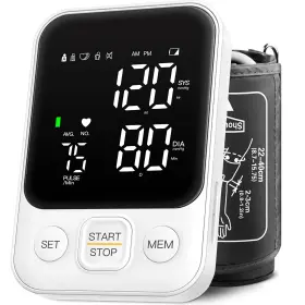 Douhao 199874149592 Blood Pressure Monitor Upper Arm Machine Accurate Adjustable Bp Cuff Kit Led