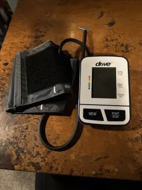Bp3200 Drive Adult Wrist Home Automatic Digital Blood Pressure Monitor White #2
