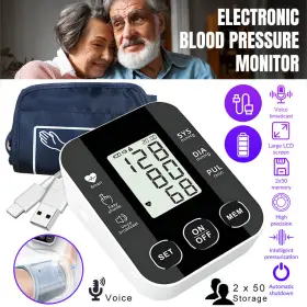 Bp03c Duoerlan 2025 Lcd Medidor Presion Arterial Equipo Maquina De Toma Aparato Con Voz