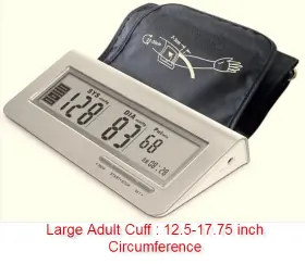 1018a Eastshore Arm Blood Pressure Monitor Larger Lcd Lager Cuff Mwi Technology