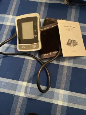 21025b Eastshore Arm Type Blood Pressure Monitor Large. Memory Large Adult Cuff