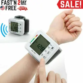 Ebl 729043184972 Automatic Wrist Blood Pressure Monitor Bp Cuff Gauge Machine Tester With Memory