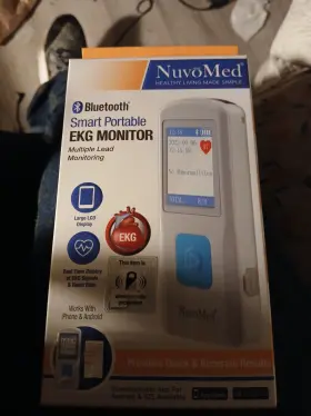 Ekg 810110301535 Nuvomed Smart Portable Monitor -bluetooth - New In Box