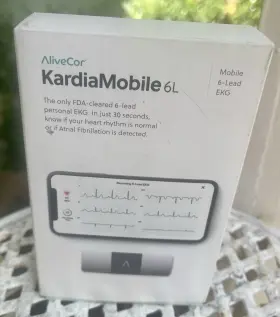 Ac0190 Ekg Kardiamobile 6l Personal Device And Heart Monitor