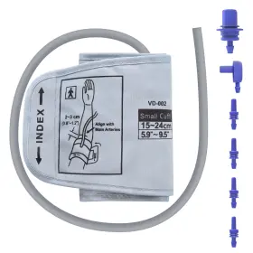 Elera 976892099696 Pediatric Blood Pressure Cuff - Tailored For 5.9 -9.5 15-24cm Arm Circum
