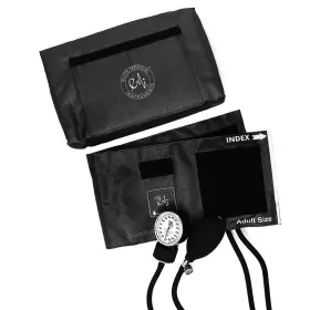Ebe-217 Elite Medical Instruments Emi Deluxe Black Aneroid Sphygmomanometer Blood Pressure Monitor Adult Cuff #217