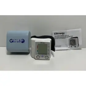 Ad-557 Elitronix Talking Wrist Style Blood Pressure Monitor Case Instructions