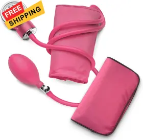 Ems Xtrm 810088743399 Sphygmomanometer Manual Blood Pressure Cuff - Durable Pink