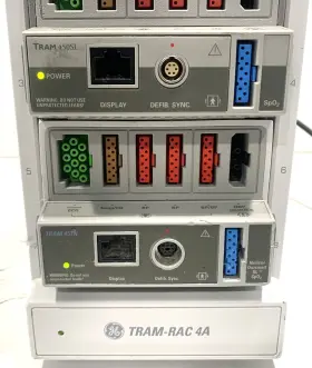 2028657-004 Epson Ge Marquette Tram Module Ecg Spo2 With Tram-rac 4a Power Tested