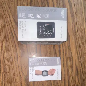 4264 Equate Digital Upper Arm And Wrist Blood Pressure Monitors 6000/4500 Series Black