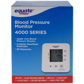 Equate 609921698220 4000 Series Blood Pressure Monitor