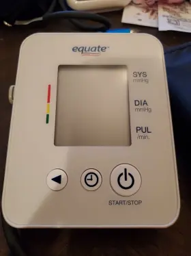 Equate 681131235334 4000 Series Upper Arm Blood Pressure Monitor