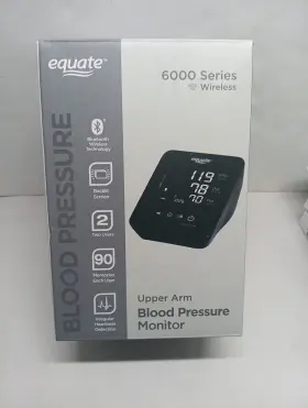 Equate 681131405904 Upper Arm Blood Pressure Monitor - 6000 Series Wireless