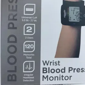 Bp3kc1-3ewm Equate 4500 Series Wrist Blood Pressure Bp Monitor Tested And Working #3