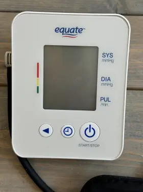 Ua-4000wm Equate Digital Blood Pressure Monitor Arm Cuff Battery Operated Pouch #2