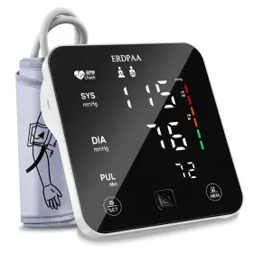 Aes-u231 Erdpaa Blood Pressure Monitor Smart Upper Arm Monitors For Home Use W