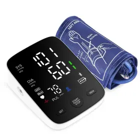 Espoo 795847521978 Blood Pressure Monitor Upper Arm For Home Use With 2x120 Reading Memory Adju