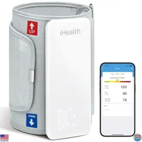 B07q6g9b4k Fluke Wireless Blood Pressure Monitor Upper Arm Cuff Bluetooth App-enabled