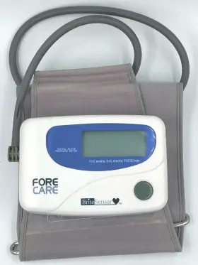 06400 Fore Care Automatic Digital Blood Pressure Monitor Model 6400 With Box #2