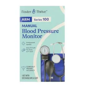 Foster And Thrive 010939960184 Arm Series 100 Manual Blood Pressure Monitor 1 Count