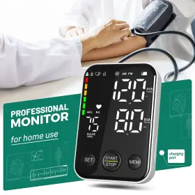 Fotosy 739722974053 Blood Pressure Monitor Machine For Home Use Upper Arm Adjustab #2