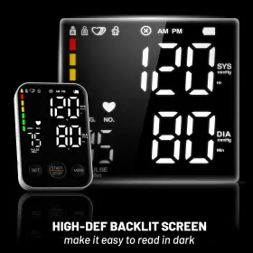 Fotosy 739722974053 Blood Pressure Monitor Machine For Home Use Upper Arm Adjustab #3