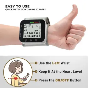 Fotosy 795986184782 Blood Pressure Monitors For Home Use Voice Broadcast Monitor W #3