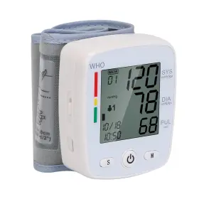 Fresh Fab Finds Fff-gpct2428 Wrist Blood Pressure Monitor Digital Cuff Heart Rate 90x2 Memory Case
