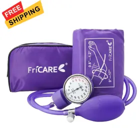 Nt-20 Fricare Manual Blood Pressure Cuff For Nursing Students Roland Purple