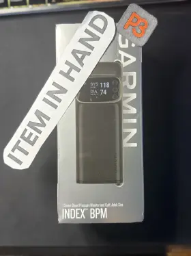 007-03948-00 Garmin Index Bpm Wi Fi Smart Blood Pressure Monitor Cuff Brand New Sealed