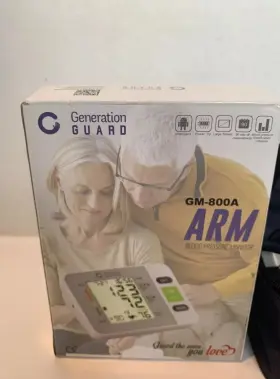 Gm-800a Generation Guard Arm Blood Pressure Monitor Adult New Open Box #3