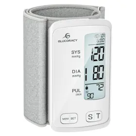 Glucoracy 860011738220 Blood Pressure Monitor Upper Arm Cuff Machine For