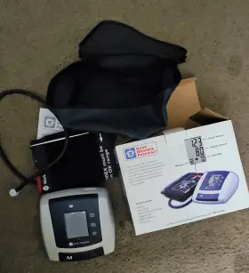 1130gnp Good Neighbor Pharmacy Automatic Inflation Blood Pressure Monitor Clinically Proven Accurate 99 Memory