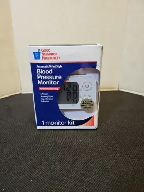 90-541 Good Neighbor Pharmacy Automatic Wrist Style Blood Pressure Monitor #394