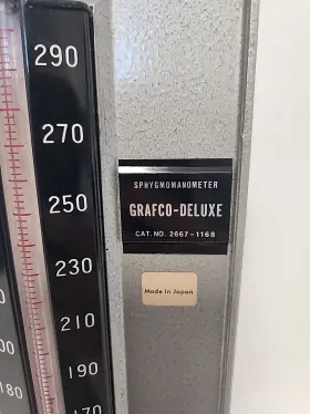 2667-1168 Grafco-deluxe Vintage Sphygmomanometer Blood Pressure Tester Needs Cuff And Rubber #2