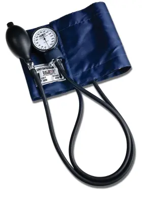 Graham-field 050948037095 Labtron Manual Monitor Blue Adult Cuff Labstar Deluxe Aneroid Sphygmomanometer