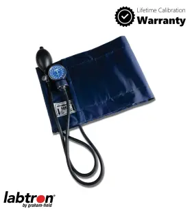 202t Graham-field 717076043076 Labtron Manual Monitor Blue Thigh Cuff Labstar Deluxe Aneroid Sphygmom #3
