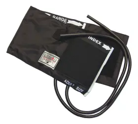 2355-2t Graham-field 717076099745 Labtron Accumax Blood Pressure Cuff And 2-tube Latex Bladder Thigh Black