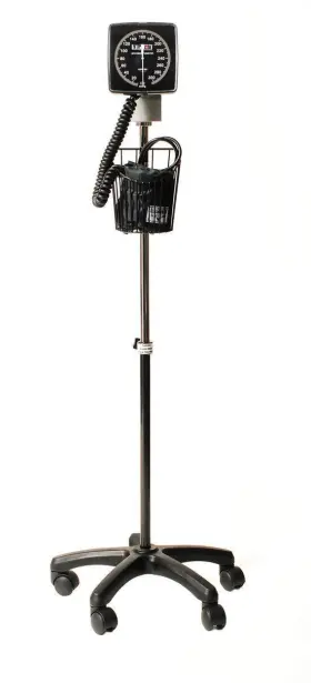 Graham-field 717076136938 Labtron Mobile Blood Pressure Monitor With Rolling Stand Adult Large Bp Cuff