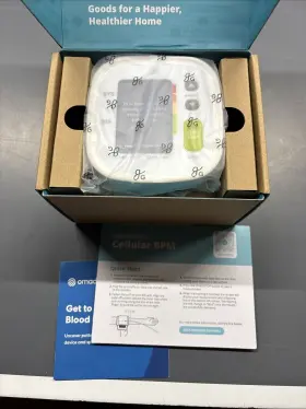 0042 Greater Goods Cellular Blood Pressure Monitor With Kit Bpm Cuff For Home. Nib