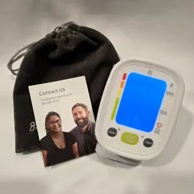 0603 Greater Goods Digital Blood Pressure Monitor With Premium Wrist Cuff