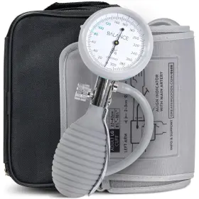 Greater Goods 875011006101 Sphygmomanometer Latex-free Manual Blood Pressure Monitor Gray