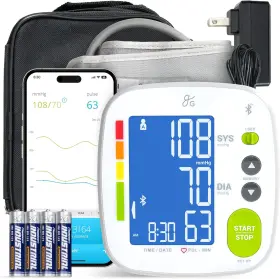 Bd3439 Greater Goods Bluetooth Blood Pressure Monitor Upper Arm Bp Machine With Adjust