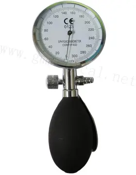 Greatmade 611885143746 Hand-held Aneroid Sphygmomanometer With Pressure Inflation Bulb