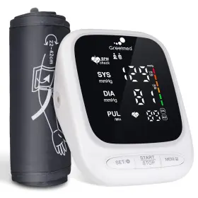 Kt22 Greetmed Monitor Upper Arm Automatic Talking Cuff Rechargeable Machine For Home Use D